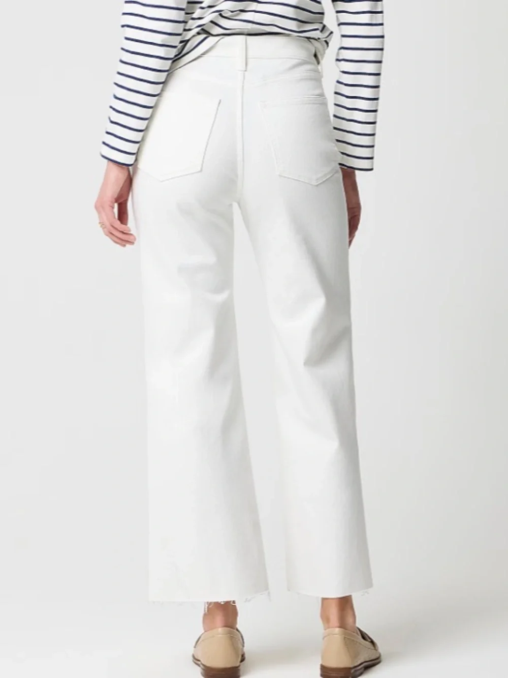 NWOT j crew Petite wide-leg jean in all-day stretch